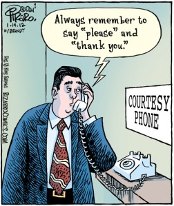 courtesy phone
