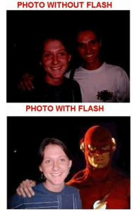flash photography